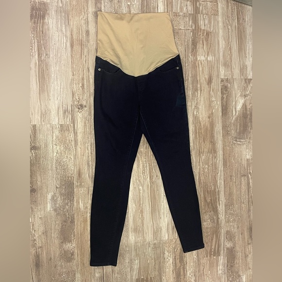 Size 4 Petites LOFT Maternity Jeans. Thick, high quality denim. Like New! - Picture 1 of 5